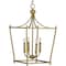 Progress Lighting Parkhurst Collection Brushed Bronze Four-Light Foyer P500214-109 - alternate 1